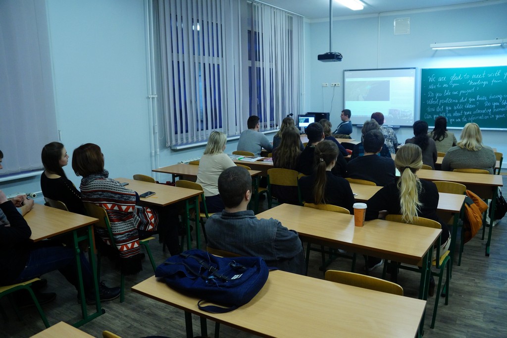 The Seventh International Telebridge with Seton Hall University (New Jersey, the USA)
