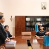 Reception of the delegation from Qinghai Academy of Social Sciences (PRC)