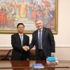 Reception of the delegation from Qinghai Academy of Social Sciences (PRC)