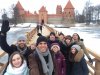 Students of Borys Grinchenko Kyiv University enrolled in an exchange program at Vilnius University (Lithuania)