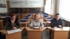 International teleconference with students of Seton Hall University  (New Jersey, USA)