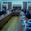 Meeting with professors from Warsaw University